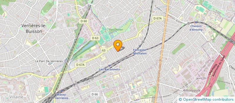 localisation de l'entreprise MONSIEUR ABDELLAH KHADRAOUI  ANTONY