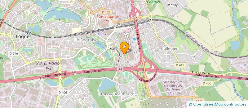 localisation de l'entreprise MONSIEUR ABDELLAH KHAIRAT  TORCY