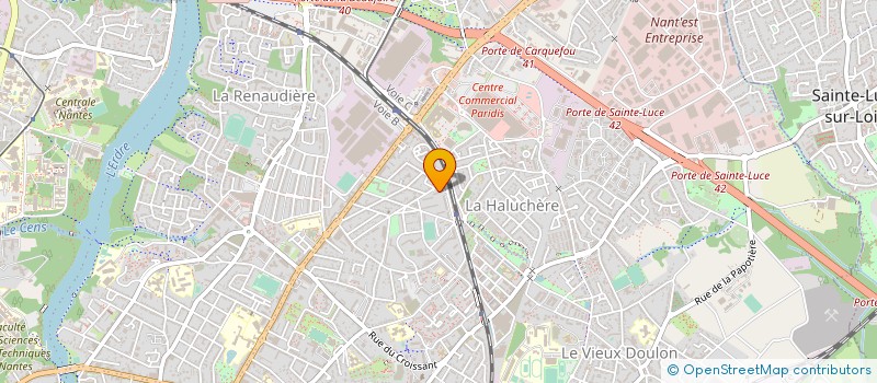 localisation de l'entreprise MONSIEUR ABDELLAH KHALFI à NANTES