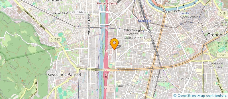 localisation de l'entreprise MONSIEUR ABDELLAH KHALID à GRENOBLE