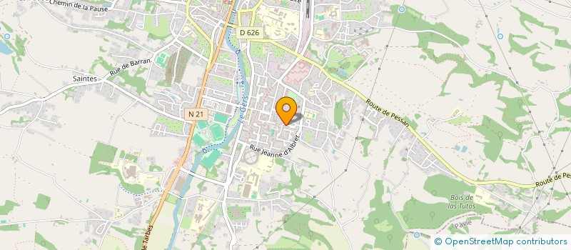 localisation de l'entreprise MONSIEUR ABDELLAH LAAOUJ CHARKAOUI  AUCH