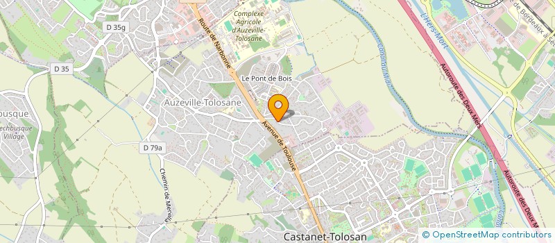localisation de l'entreprise MONSIEUR ABDELLAH LAFOUINE à CASTANET-TOLOSAN