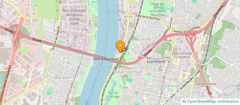 localisation de l'entreprise MONSIEUR ABDELLAH LAMOT  TAURIAC