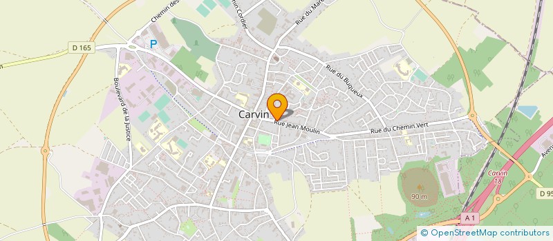 localisation de l'entreprise MONSIEUR ABDELLAH LEBTAHI  CARVIN