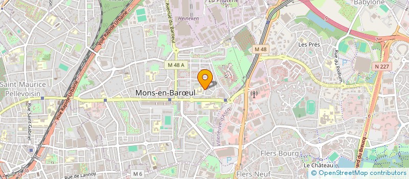 localisation de l'entreprise MONSIEUR ABDELLAH LEMTIRI BELHADJ  MONS-EN-BARUL