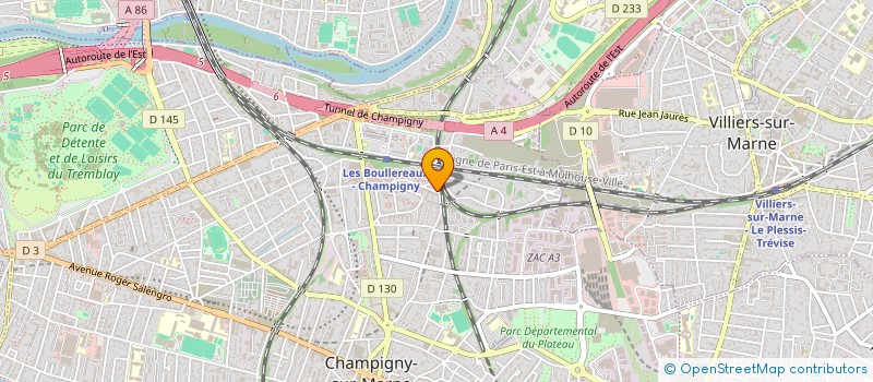 localisation de l'entreprise MONSIEUR ABDELLAH LHOUCI à CHAMPIGNY-SUR-MARNE