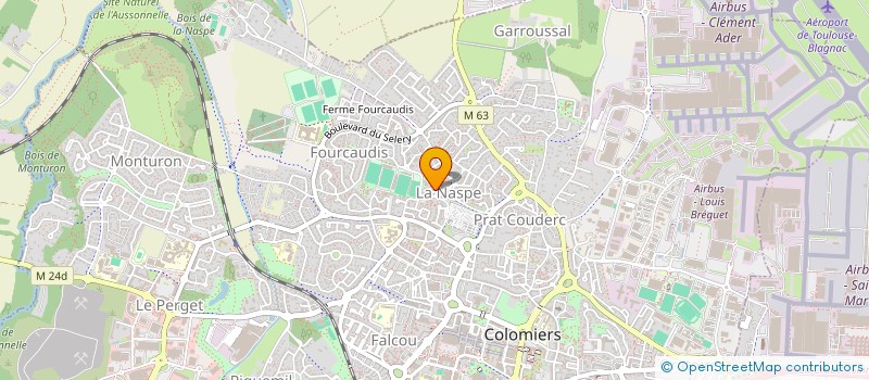 localisation de l'entreprise MONSIEUR ABDELLAH MAAZOUZ à COLOMIERS