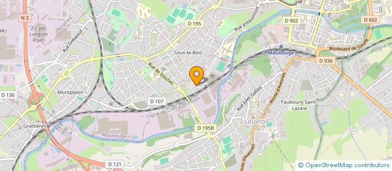 localisation de l'entreprise MONSIEUR ABDELLAH MADANI  LOUVROIL