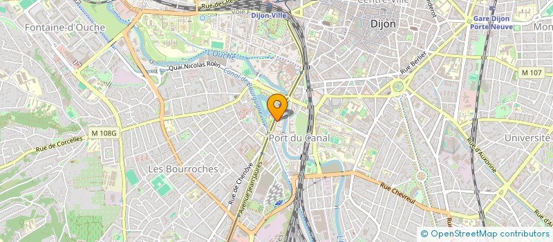 localisation de l'entreprise MONSIEUR ABDELLAH MEDRAOUA  DIJON