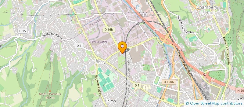 localisation de l'entreprise MONSIEUR ABDELLAH NACRI  CHAMBERY