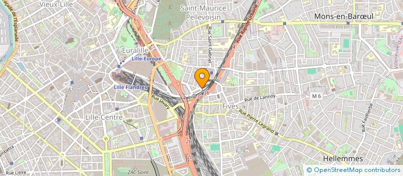 localisation de l'entreprise MONSIEUR ABDELLAH NADI à LILLE
