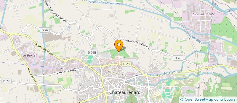 localisation de l'entreprise MONSIEUR ABDELLAH NAHI à CHATEAURENARD