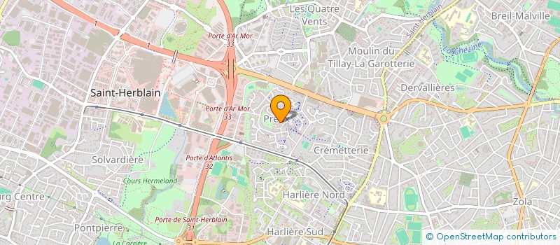 localisation de l'entreprise MONSIEUR ABDELLAH OUCHATRE à SAINT-HERBLAIN