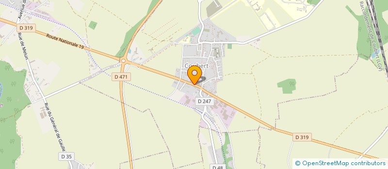 localisation de l'entreprise MONSIEUR ABDELLAH OUCHNI  COUBERT