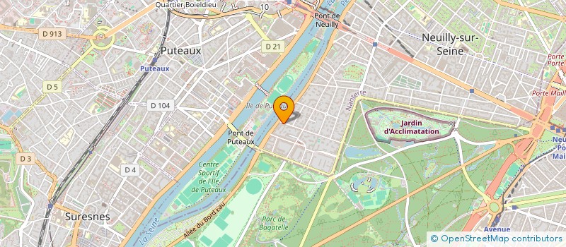 localisation de l'entreprise MONSIEUR ABDELLAH OUNAS  NEUILLY-SUR-SEINE