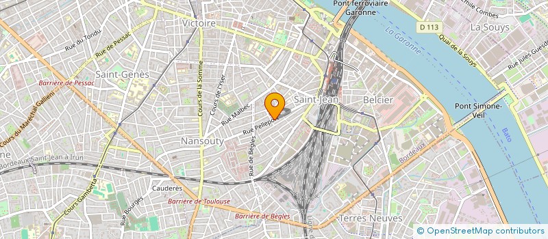 localisation de l'entreprise MONSIEUR ABDELLAH RACHEDI  BORDEAUX