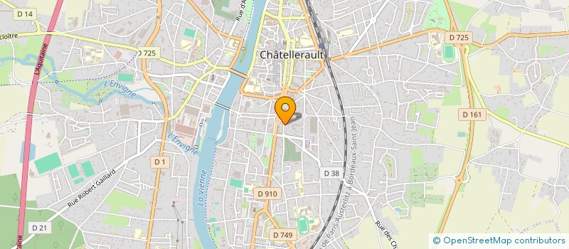 localisation de l'entreprise MONSIEUR ABDELLAH RAMDANE  CHATELLERAULT