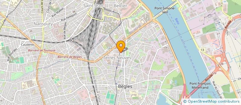 localisation de l'entreprise MONSIEUR ABDELLAH RHAZALI à BEGLES