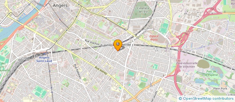 localisation de l'entreprise MONSIEUR ABDELLAH SALHI à ANGERS