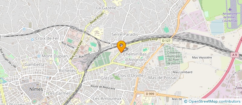 localisation de l'entreprise MONSIEUR ABDELLAH SASSA  NIMES