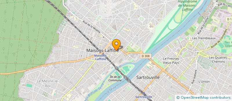 localisation de l'entreprise MONSIEUR ABDELLAH SELASSI  MAISONS-LAFFITTE