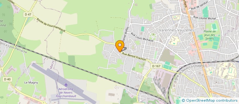 localisation de l'entreprise MONSIEUR ABDELLAH SGHIR  VARENNES-VAUZELLES