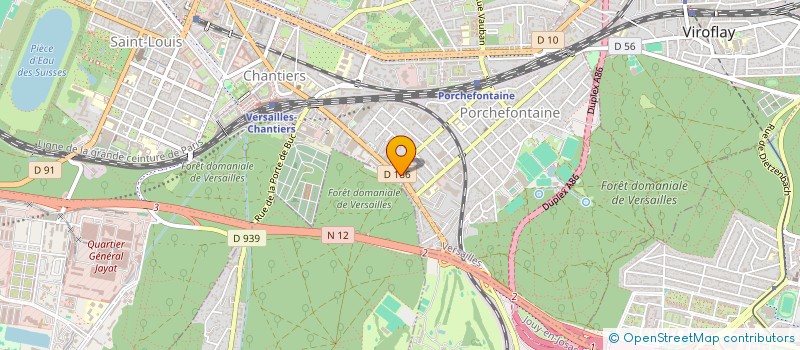 localisation de l'entreprise MONSIEUR ABDELLAH TADJOURI à VERSAILLES