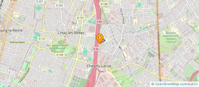 localisation de l'entreprise MONSIEUR ABDELLAH TAGOUDICHTI à L'HAY-LES-ROSES