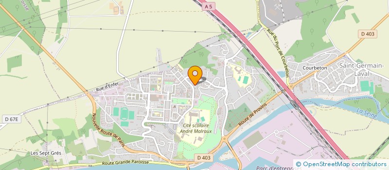 localisation de l'entreprise MONSIEUR ABDELLAH TALEB  MONTEREAU-FAULT-YONNE