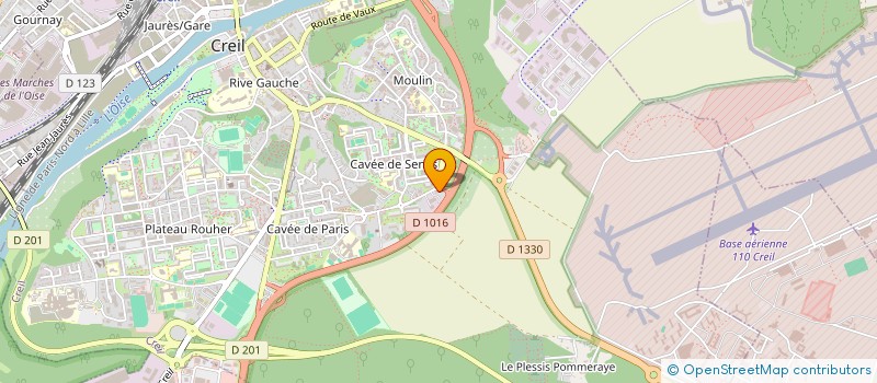 localisation de l'entreprise MONSIEUR ABDELLAH TARZATI à CREIL