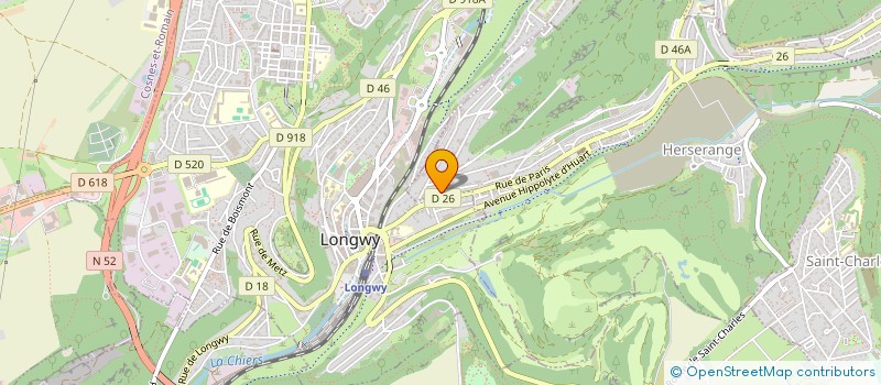 localisation de l'entreprise MONSIEUR ABDELLAH TATI  HERSERANGE