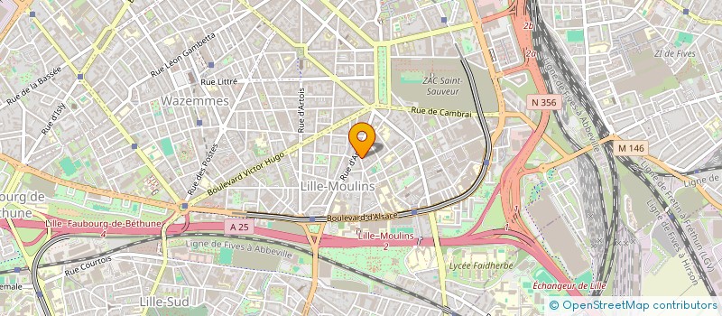 localisation de l'entreprise MONSIEUR ABDELLAH TAZROURT  LILLE