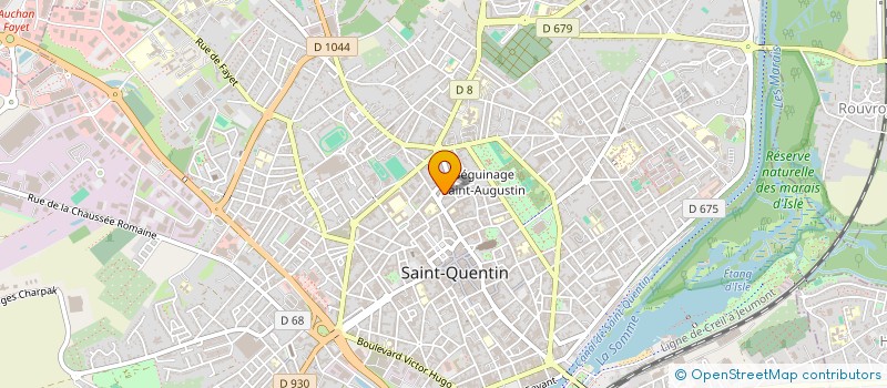 localisation de l'entreprise MONSIEUR ABDELLAH WAHBI à SAINT-QUENTIN
