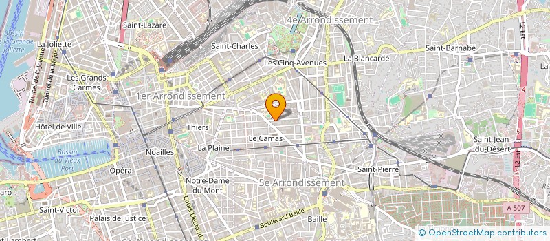 localisation de l'entreprise MONSIEUR ABDELLAH YAHIAOUI à MARSEILLE