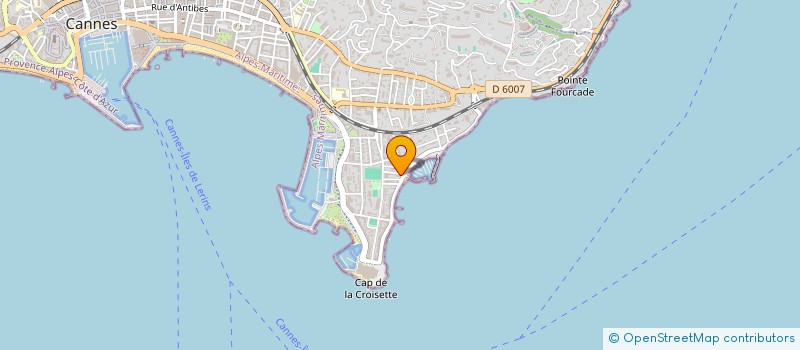 localisation de l'entreprise MONSIEUR ABDELLAH YASSINE M FADEL à CANNES