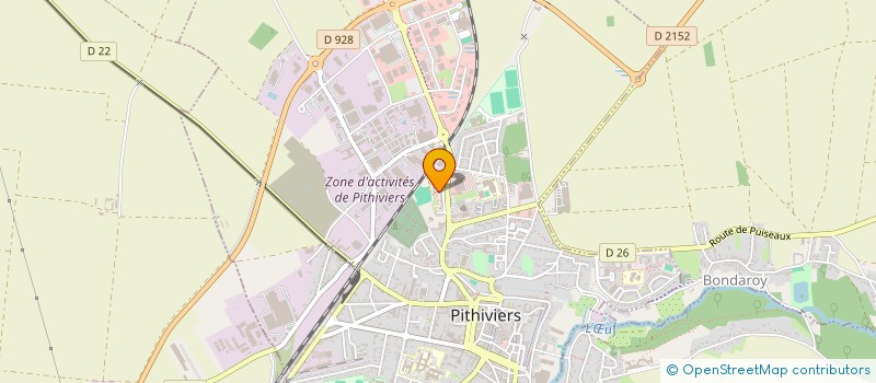 localisation de l'entreprise MONSIEUR ABDELLAH ZAITER à PITHIVIERS