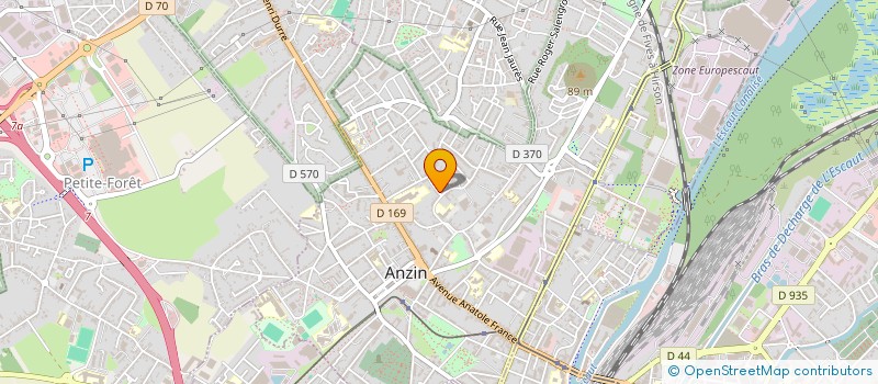 localisation de l'entreprise MONSIEUR ABDELLAH ZENASNI  ANZIN