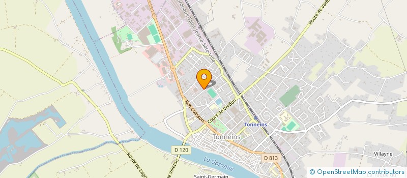 localisation de l'entreprise MONSIEUR ABDELLAH ZITOUNE EL YOUBI  TONNEINS