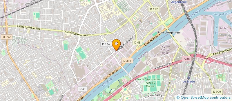 localisation de l'entreprise MONSIEUR ABDELLAH ZLIF  ARGENTEUIL