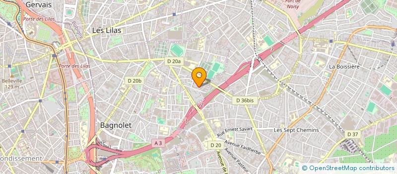 localisation de l'entreprise MONSIEUR ABDELLAHI DIAKETE à BAGNOLET