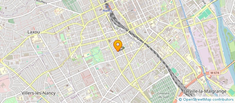 localisation de l'entreprise MONSIEUR ABDELLALI SADIKI  NANCY