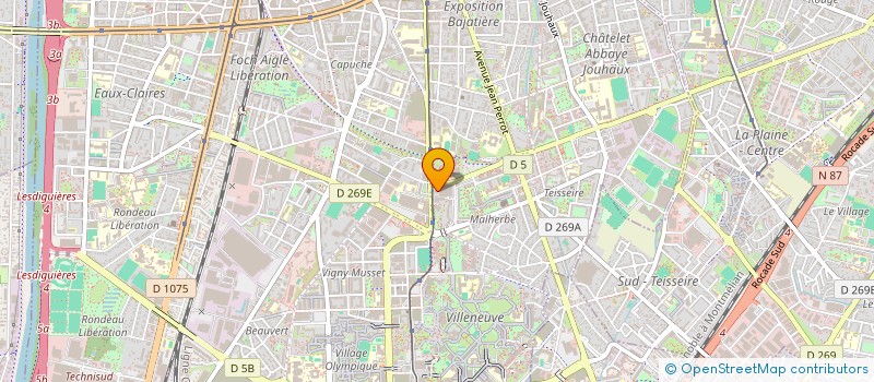 localisation de l'entreprise MONSIEUR ABDELLATEF LADRENI  GRENOBLE