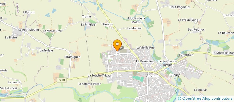 localisation de l'entreprise MONSIEUR ABDELLATIF ABATALIB  GEVEZE