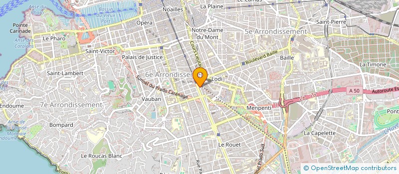 localisation de l'entreprise MONSIEUR ABDELLATIF ACHIDA à MARSEILLE