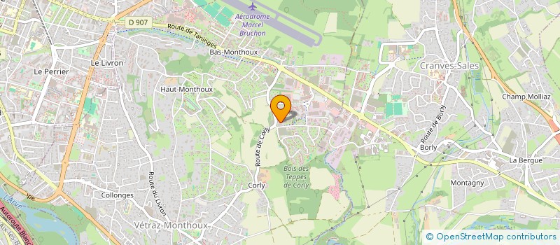 localisation de l'entreprise MONSIEUR ABDELLATIF AIT BIHI  VETRAZ-MONTHOUX