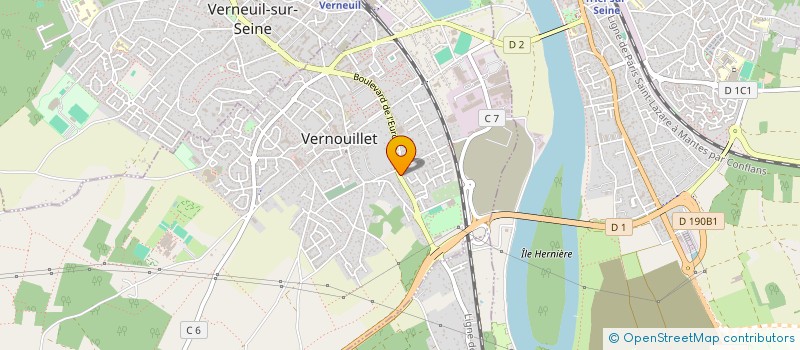 localisation de l'entreprise MONSIEUR ABDELLATIF ALHIANE à VERNOUILLET