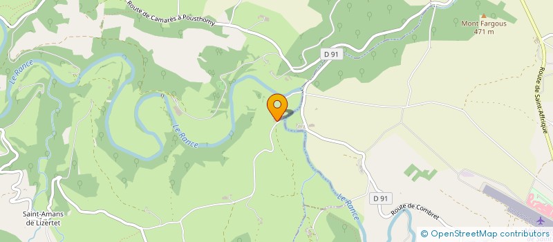 localisation de l'entreprise MONSIEUR ABDELLATIF ALLAGUI  SAINT-SEVER-DU-MOUSTIER