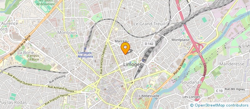 localisation de l'entreprise MONSIEUR ABDELLATIF ALLAL à LIMOGES
