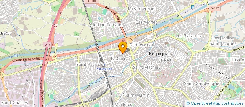 localisation de l'entreprise MONSIEUR ABDELLATIF ALOUI EL AMRANI à PERPIGNAN