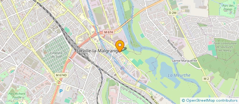 localisation de l'entreprise MONSIEUR ABDELLATIF ATLAS  JARVILLE-LA-MALGRANGE